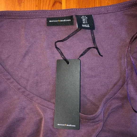 NWT Purple mercer & madison Dress - Picture 4 of 4